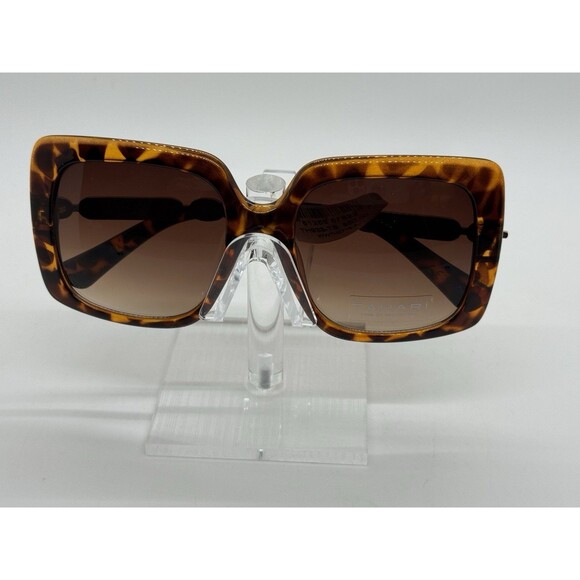 Tahari TH933 TS Oversize Butterfly Sunglasses Gold Brown Tortoise Gradient Lens main image 15